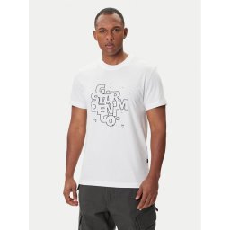 G-Star Raw Тишърт HD Print D26824-D975 Бял Regular Fit