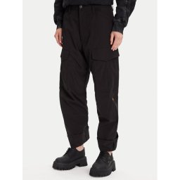 G-Star Raw Текстилни панталони Cargo 3D D27022-D909 Черен Boyfriend Fit