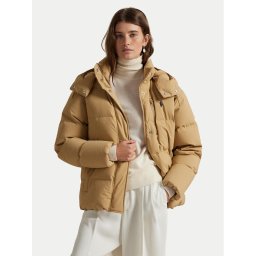 Polo Ralph Lauren Пухено яке 211971190001 Бежов Relaxed Fit