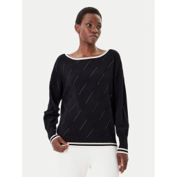 Liu Jo Sport Пуловер TF5206 MS63L Черен Regular Fit