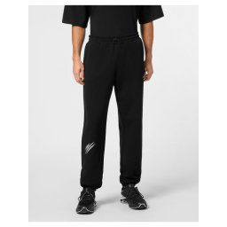 Plein Sport Долнище анцуг SAEC MJT2474 STE001N Черен Loose Fit