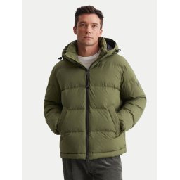 Marc O'Polo Пухено яке 429 0960 70266 Зелен Regular Fit