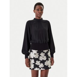 French Connection Блуза 78LZH Черен Regular Fit