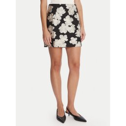 French Connection Мини пола 73ZAX Черен Slim Fit