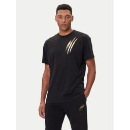 Plein Sport Тишърт FAEC MTK8356 STE001N Черен Loose Fit