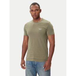 Pepe Jeans Тишърт Original Basic 3N PM5010133 Каки Regular Fit
