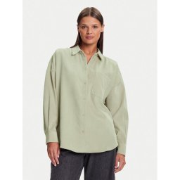 Vero Moda Риза Sanne 10317194 Бежов Oversize