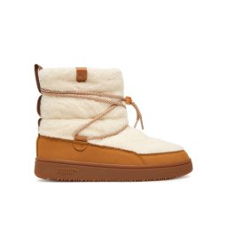 Puma Апрески Snowbae Suede Wns 402175 02 Екрю