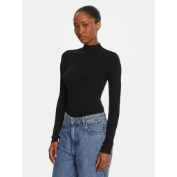 HUGO Пуловер Sarmie_B 50522578 Черен Slim Fit
