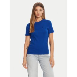 Tommy Hilfiger Тишърт New Cody WW0WW40587 Син Slim Fit