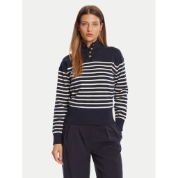 Tommy Hilfiger Пуловер WW0WW47467 Тъмносин Regular Fit