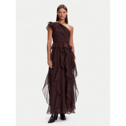 Vero Moda Коктейлна рокля Sabrina 10343819 Кафяв Regular Fit