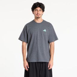Тениска adidas Mercedes - AMG Petronas Formula One Team Premium Sweat T-Shirt Dark Grey Heather S