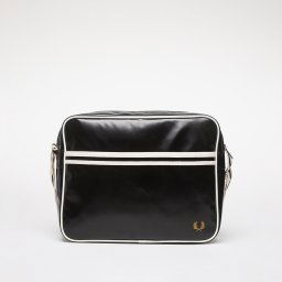 FRED PERRY Classic Shoulder Bag Black/ Ecru Universal