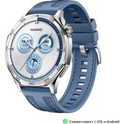 Часовник Huawei Watch GT5 Vili-B19W, Blue Woven