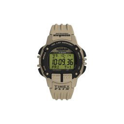Timex Часовник Ironman Flix 100 Lap TW5M63100 Бежов