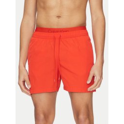 Calvin Klein Swimwear Плувни шорти KM0KM01104 Червен Regular Fit