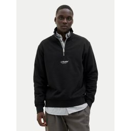 Jack & Jones Суитшърт Soho 12278793 Черен Relaxed Fit