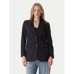 ONLY Сако Reina 15311367 Черен Oversize
