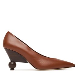 Обувки на ток Weekend Max Mara Nievo 25255260956 Кафяв