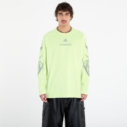 Тениска adidas Adilenium Season 4 Teamgeist Graphic Long Sleeve T-Shirt Almost Lime XL