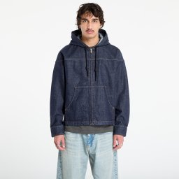 Яке Calvin Klein Jeans Denim Zip Front Hood Jacket Blue L
