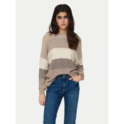 ONLY Пуловер Atia 15220044 Бежов Regular Fit