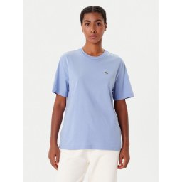 Lacoste Тишърт TF7215 Светлосиньо Regular Fit