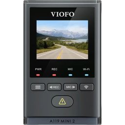 VIOFO Видеорегистратор Dash Cam A119 MINI 2 - GPS Module, 2K HDR, 60 FPS, Sony STARVIS 2