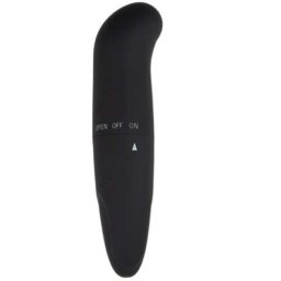 Мини вибратор и стимулатор за G-точка "POMINI BLACK" 12 см.
