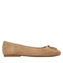Балеринки MICHAEL Michael Kors Milan 40F5MLFP1S Кафяв