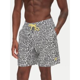 Guess Плувни шорти F5GT04 WG2D2 Черен Regular Fit