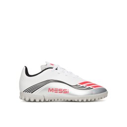 adidas Обувки за футбол F50 Messi Club JP7453 Бял