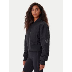 adidas by Stella McCartney Яке бомбър True Nature JF6030 Черен Loose Fit