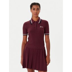 Guess Пуловер V5BP04 Z1152 Бордо Regular Fit