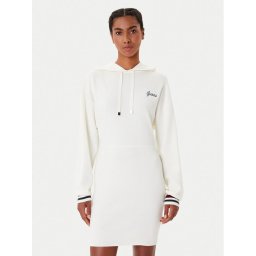 Guess Плетена рокля V5BK01 Z1152 Екрю Regular Fit