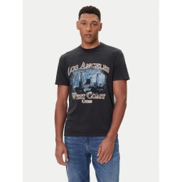 Guess Тишърт M5BI02 K8FQ4 Черен Regular Fit