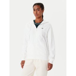 Lacoste Суитшърт SF5256 Екрю Regular Fit