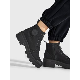 Palladium Туристически oбувки Pallabase Twill 96907-008-M Черен