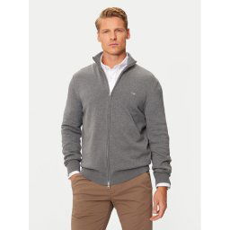 Gant Пуловер 8030164 Сив Regular Fit