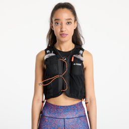 Жилетка adidas Terrex Techrocktrail Running Vest 12L Black/ White/ Impact Orange M