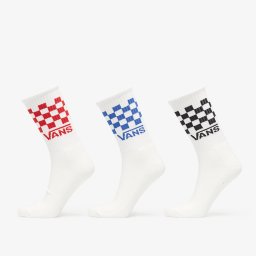 Vans Classic Check Crew 3-Pack White S