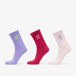 Чорапи On Logo Sock High 3-Pack Orchid/ Comet L
