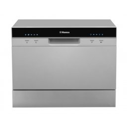 Съдомиялна Hansa ZWM556SH, Компактна, 6 комплекта, 5 програми, Клас F, Сив