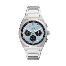 Часовник Fossil Everett Chronograph FS6105 Сребрист