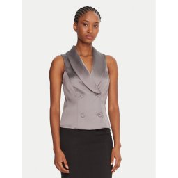 Rinascimento Жилетка за костюм CFC0124958003 Бежов Slim Fit