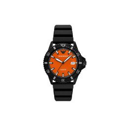 Emporio Armani Часовник World Explorer AR11684 Черен