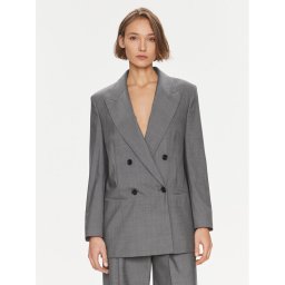 Boss Сако Jarmina 50505587 Сив Relaxed Fit