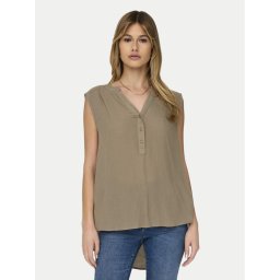 ONLY Блуза Jette 15213420 Кафяв Regular Fit