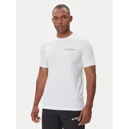 adidas Тишърт Terrex Graphic JW3559 Бял Regular Fit